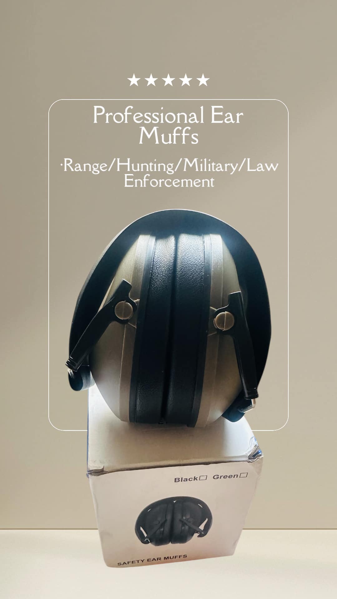 Premium Shooting Ear Muffs